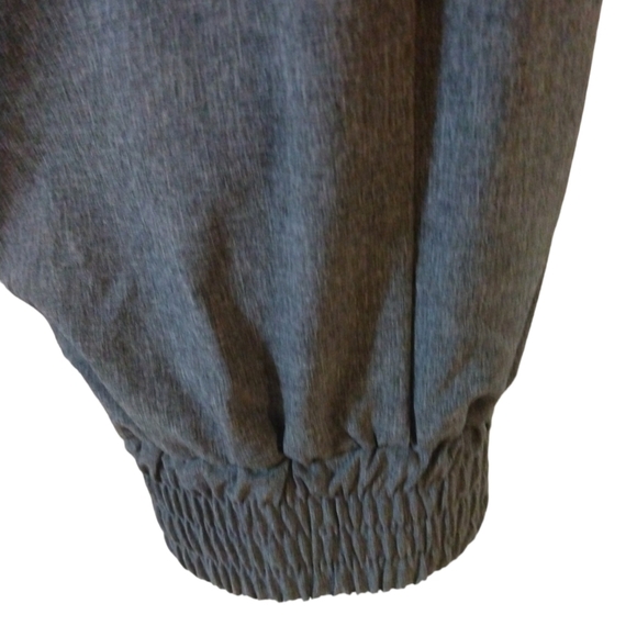 T by Talbots Cargo Joggers Heather Gray Zip Pockets Cuffed Ankle Streetwear XS - Picture 9 of 10